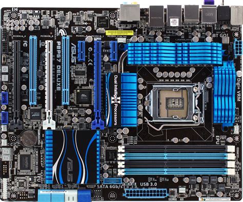 asus p8p67 mainboard.